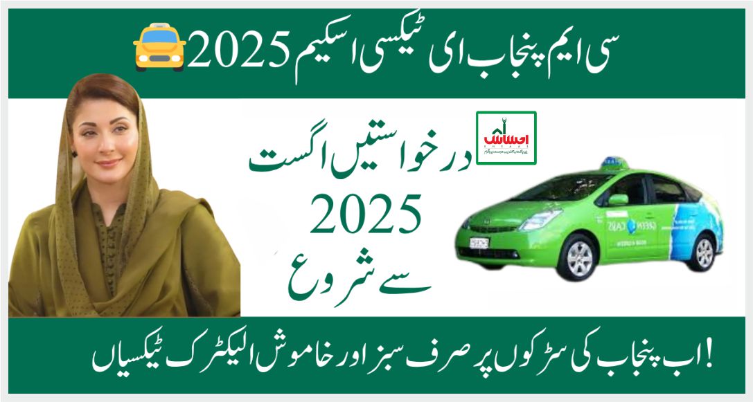 CM Punjab Green E-Taxi Scheme August 2025